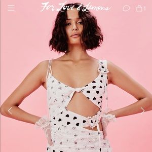 For Love and Lemons - June Asymmetrical Dress